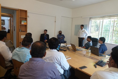 Addressing Meeting of Mr. Kiran Bholane, Branch 953, Pune