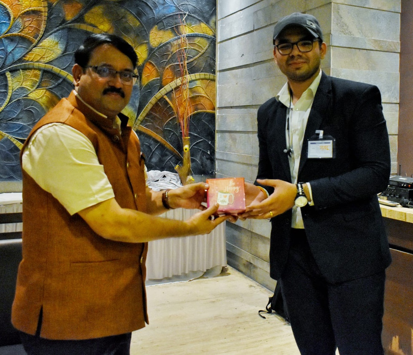 Felicitation by Dr. Pandurang Kadam, Sankalpa HRDCL